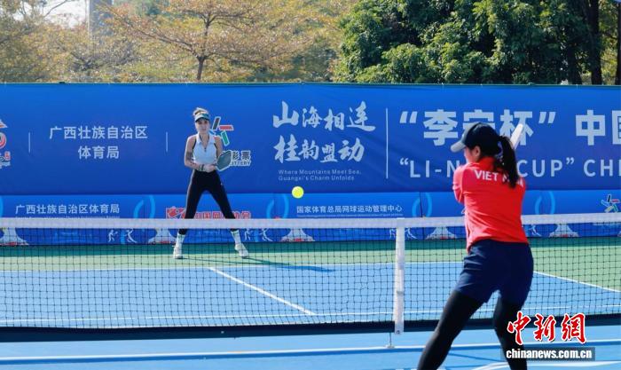 中国东盟匹克球公开赛南宁启幕 四国选手共襄体